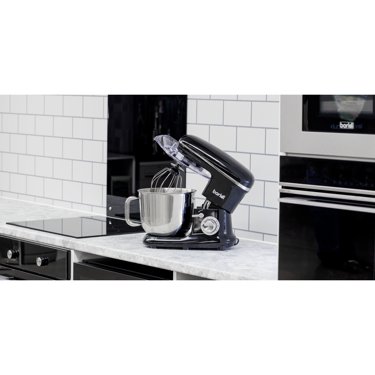 1500W Stand Mixer with Accessories 6L - Black DH173