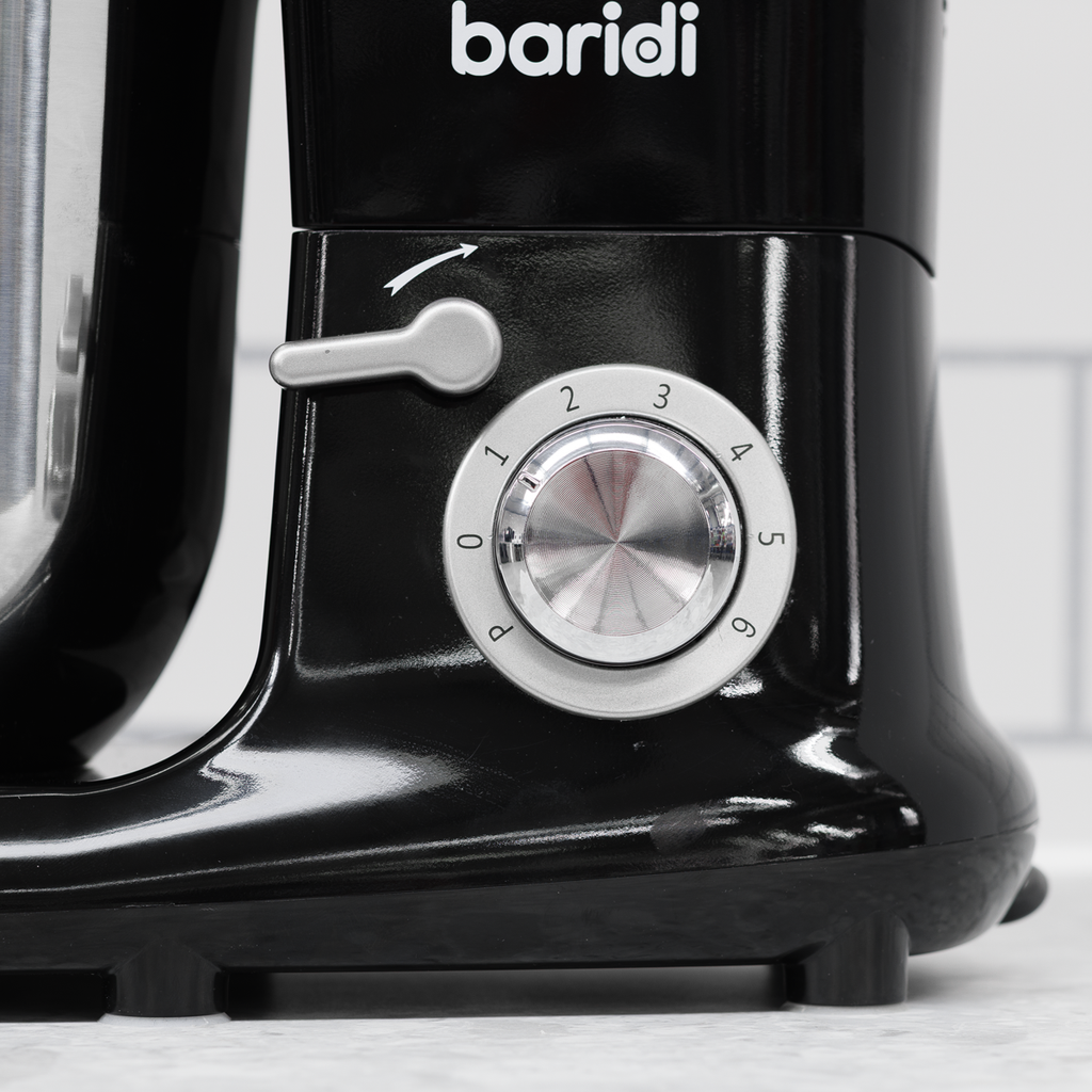 1500W Stand Mixer with Accessories 6L - Black DH173