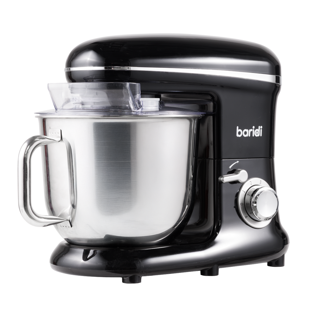 1500W Stand Mixer with Accessories 6L - Black DH173