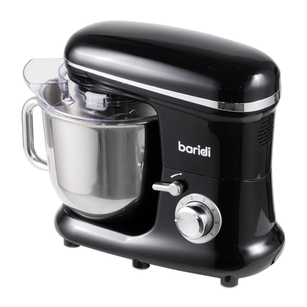1500W Stand Mixer with Accessories 6L - Black DH173