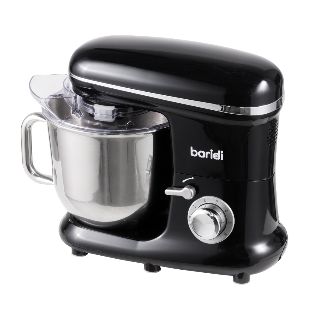 1500W Stand Mixer with Accessories 6L - Black DH173