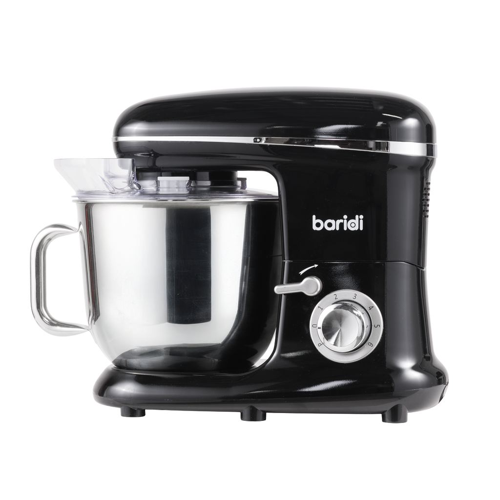 1500W Stand Mixer with Accessories 6L - Black DH173
