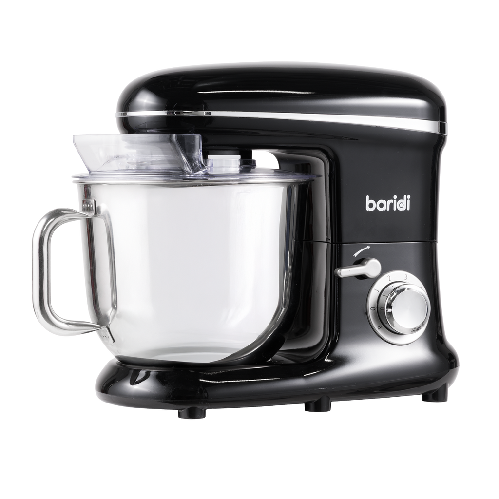1500W Stand Mixer with Accessories 6L - Black DH173