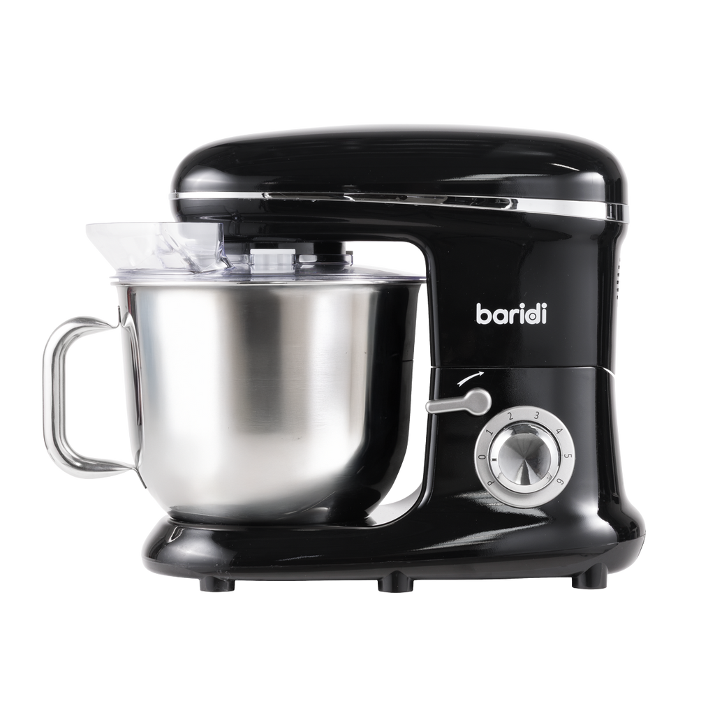 1500W Stand Mixer with Accessories 6L - Black DH173