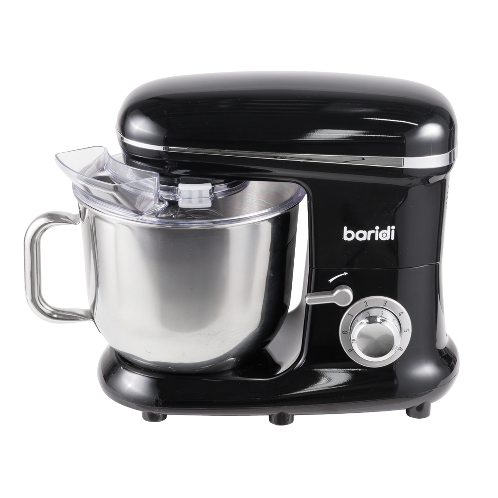 1500W Stand Mixer with Accessories 6L - Black DH173