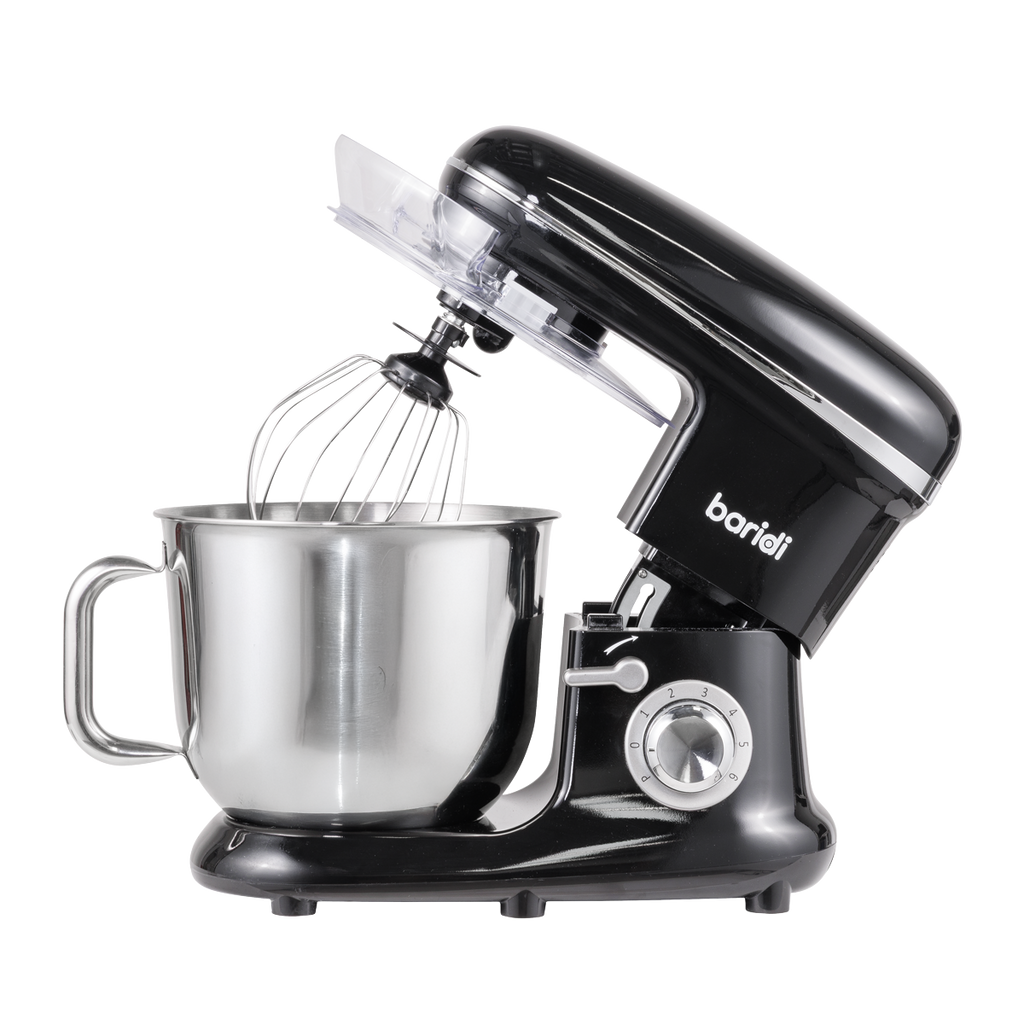 1500W Stand Mixer with Accessories 6L - Black DH173