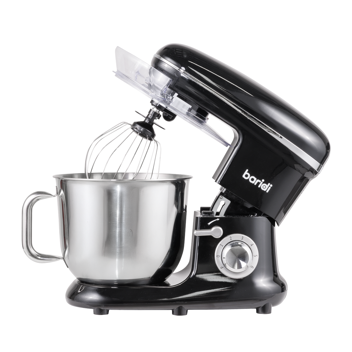 1500W Stand Mixer with Accessories 6L - Black DH173
