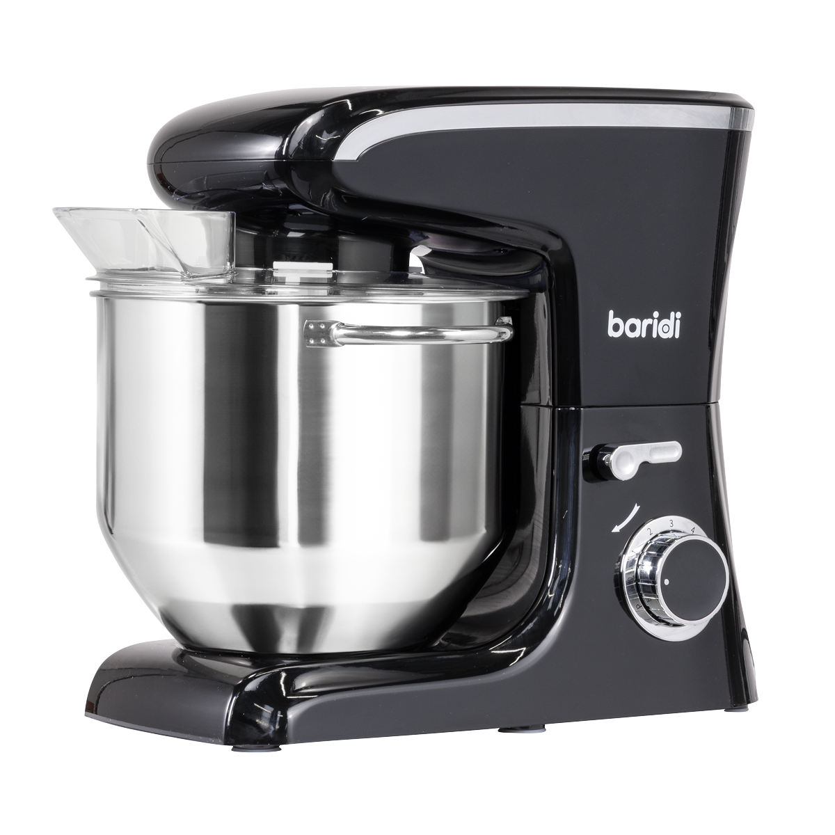 1800W Stand Mixer with Accessories 8L - Black DH174
