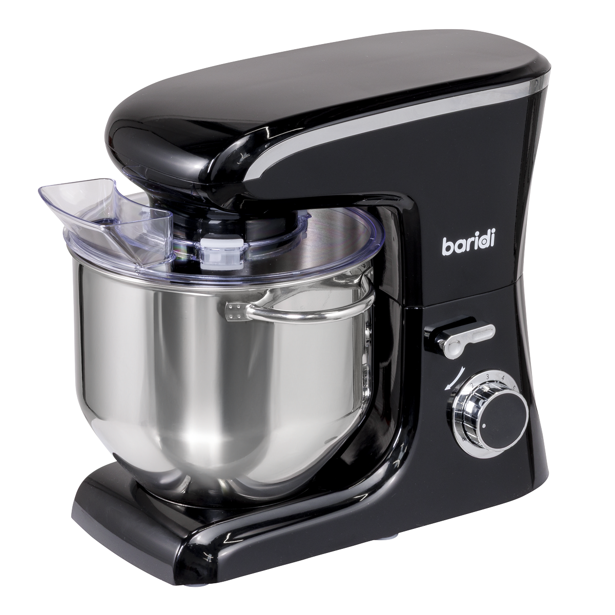1800W Stand Mixer with Accessories 8L - Black DH174