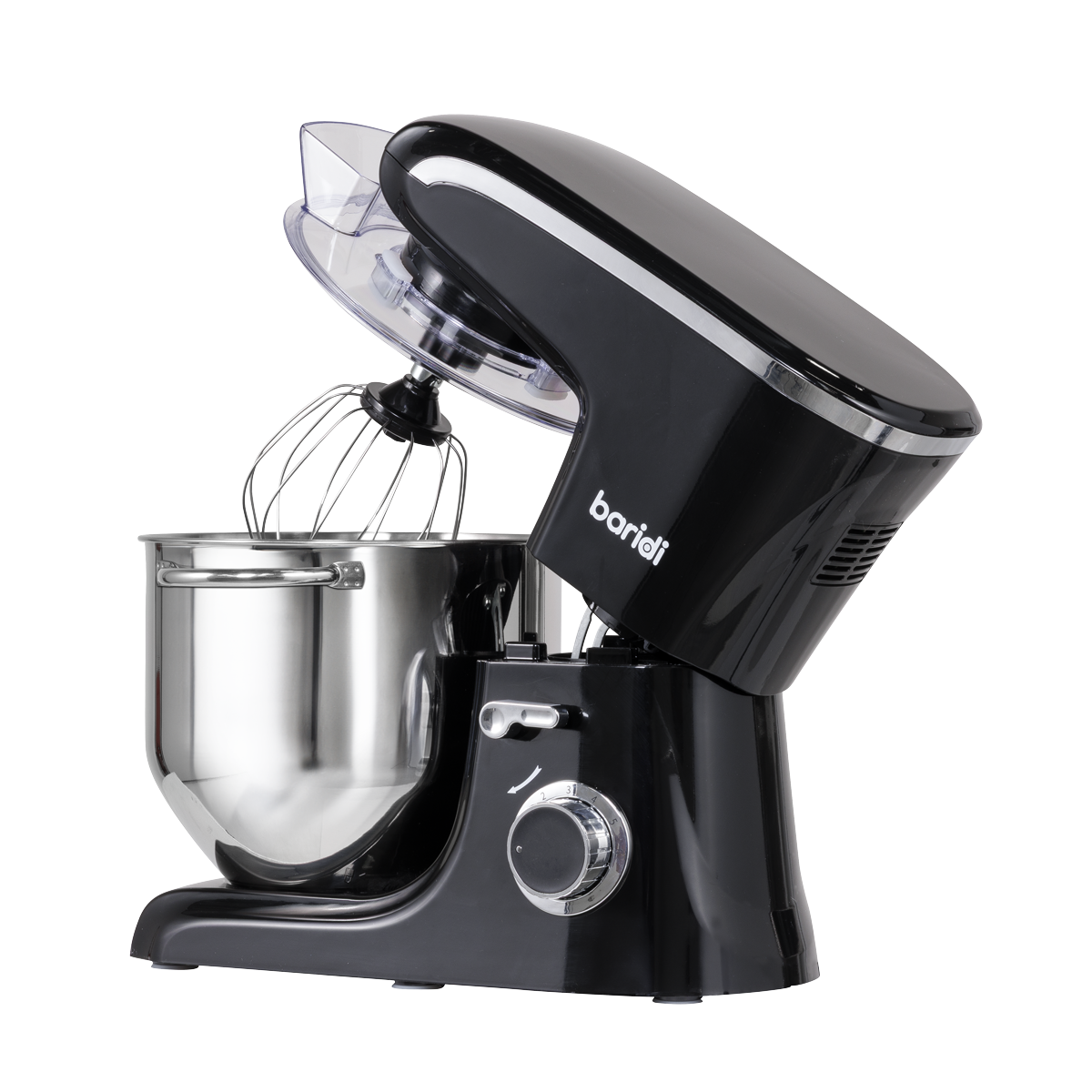 1800W Stand Mixer with Accessories 8L - Black DH174