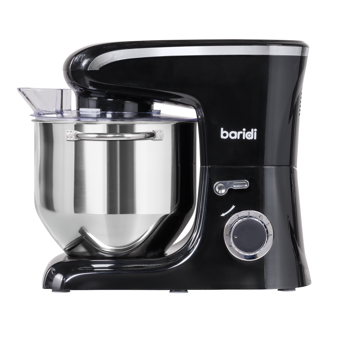 1800W Stand Mixer with Accessories 8L - Black DH174