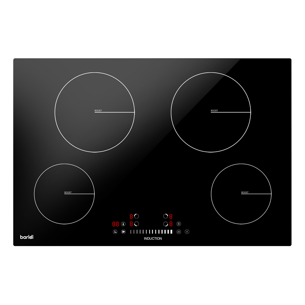 Integrated Induction Hob with 4 Cooking Zones 77cm 7200W Output DH179