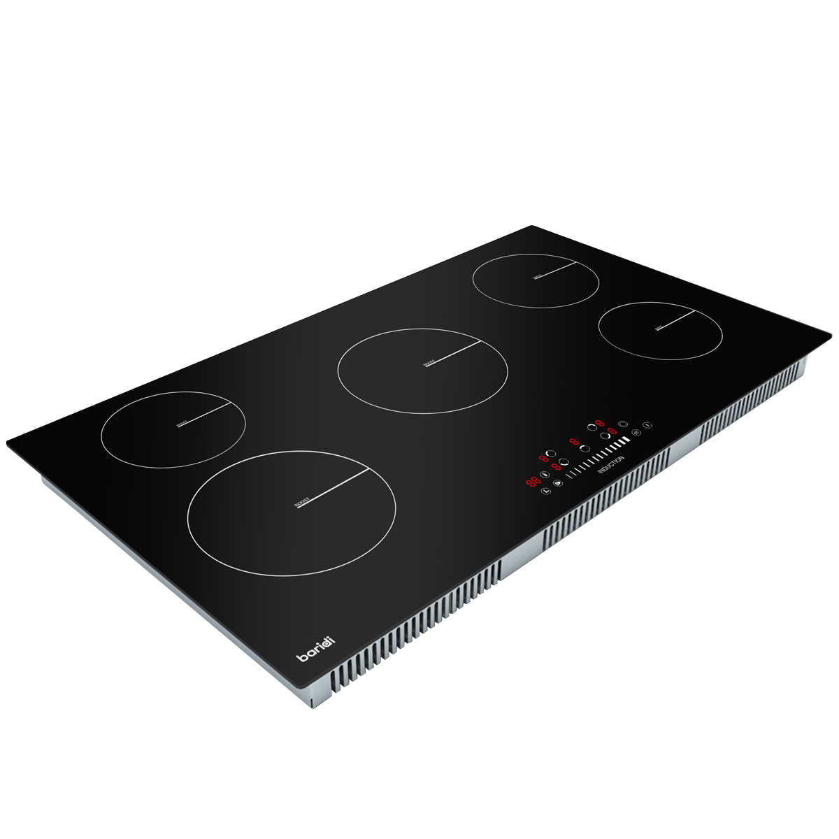 Integrated Induction Hob with 5 Cooking Zones 90cm 9300W Output DH180