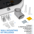 Tabletop Mini Tumble Dryer with Analogue Controls 2.5kg Capacity - White DH192