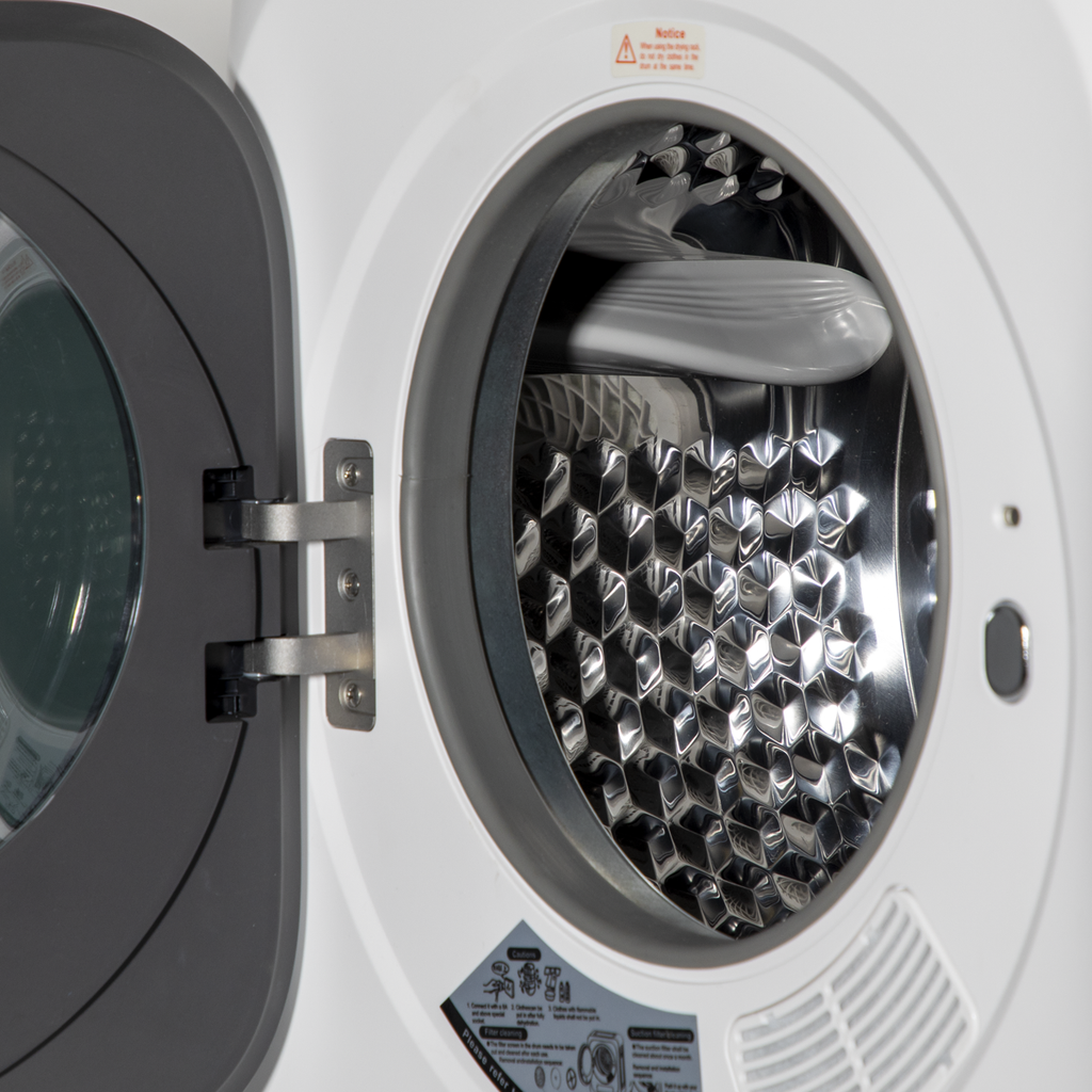 Tabletop Mini Tumble Dryer with Analogue Controls 2.5kg Capacity - White DH192