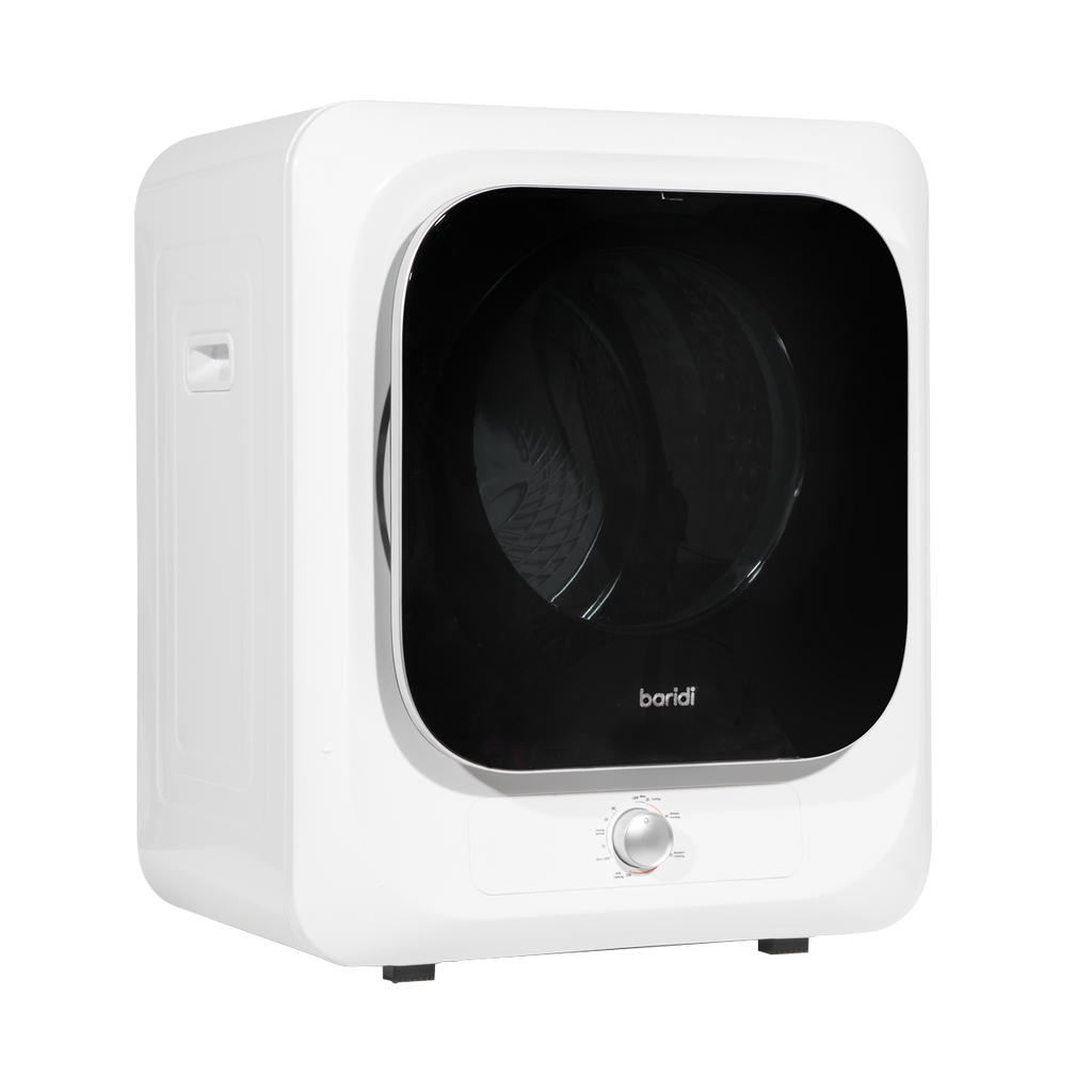 Tabletop Mini Tumble Dryer with Analogue Controls 2.5kg Capacity - White DH192