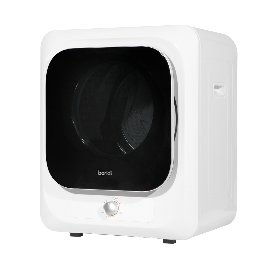 Tabletop Mini Tumble Dryer with Analogue Controls 2.5kg Capacity - White DH192