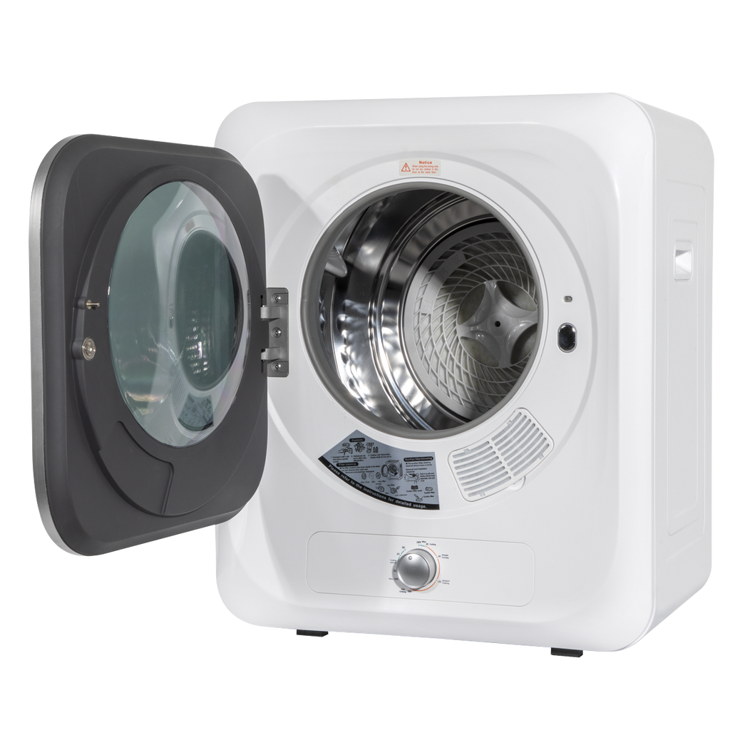 Tabletop Mini Tumble Dryer with Analogue Controls 2.5kg Capacity - White DH192