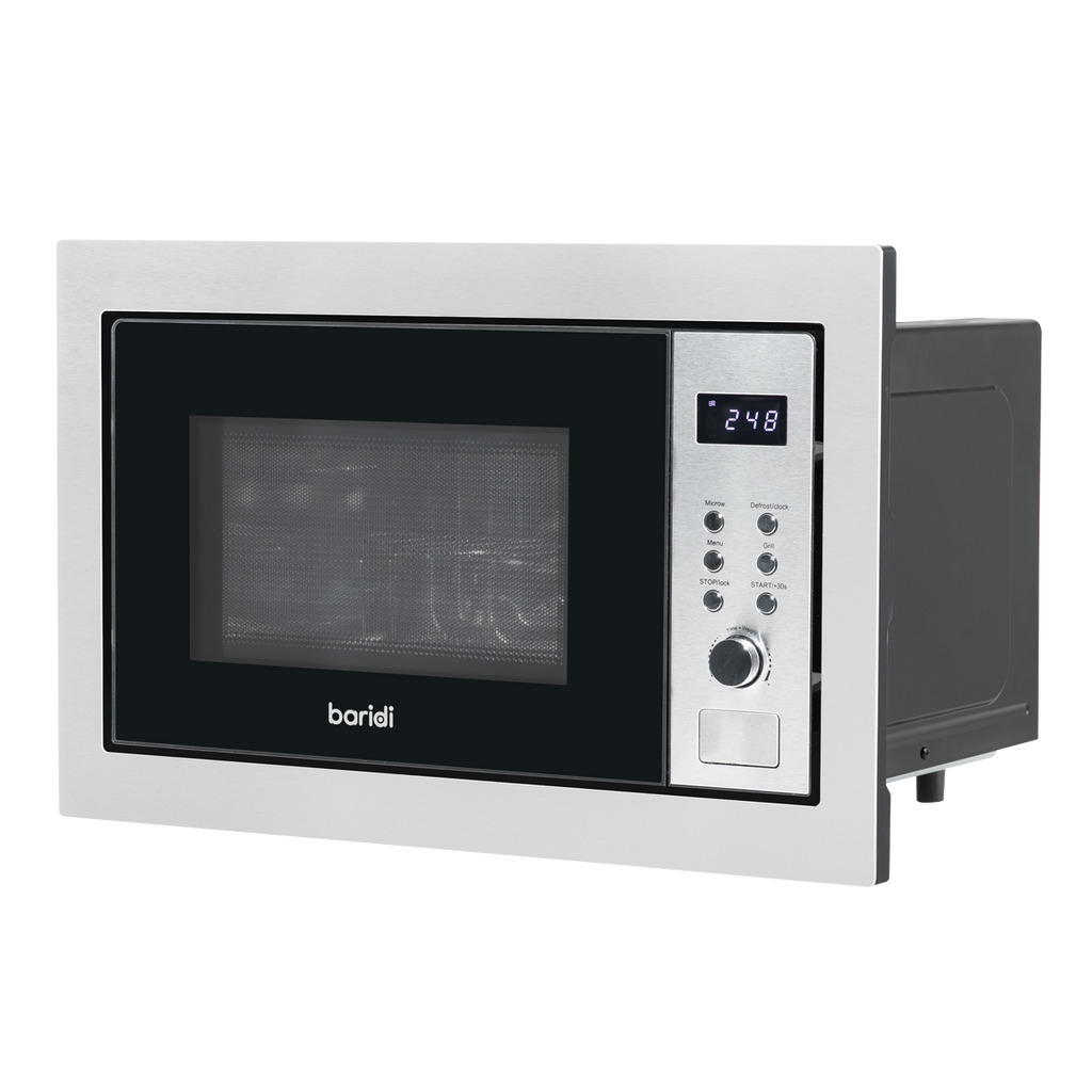 Integrated Microwave Oven with Grill 25L Capacity 900W - Stainless Steel DH197
