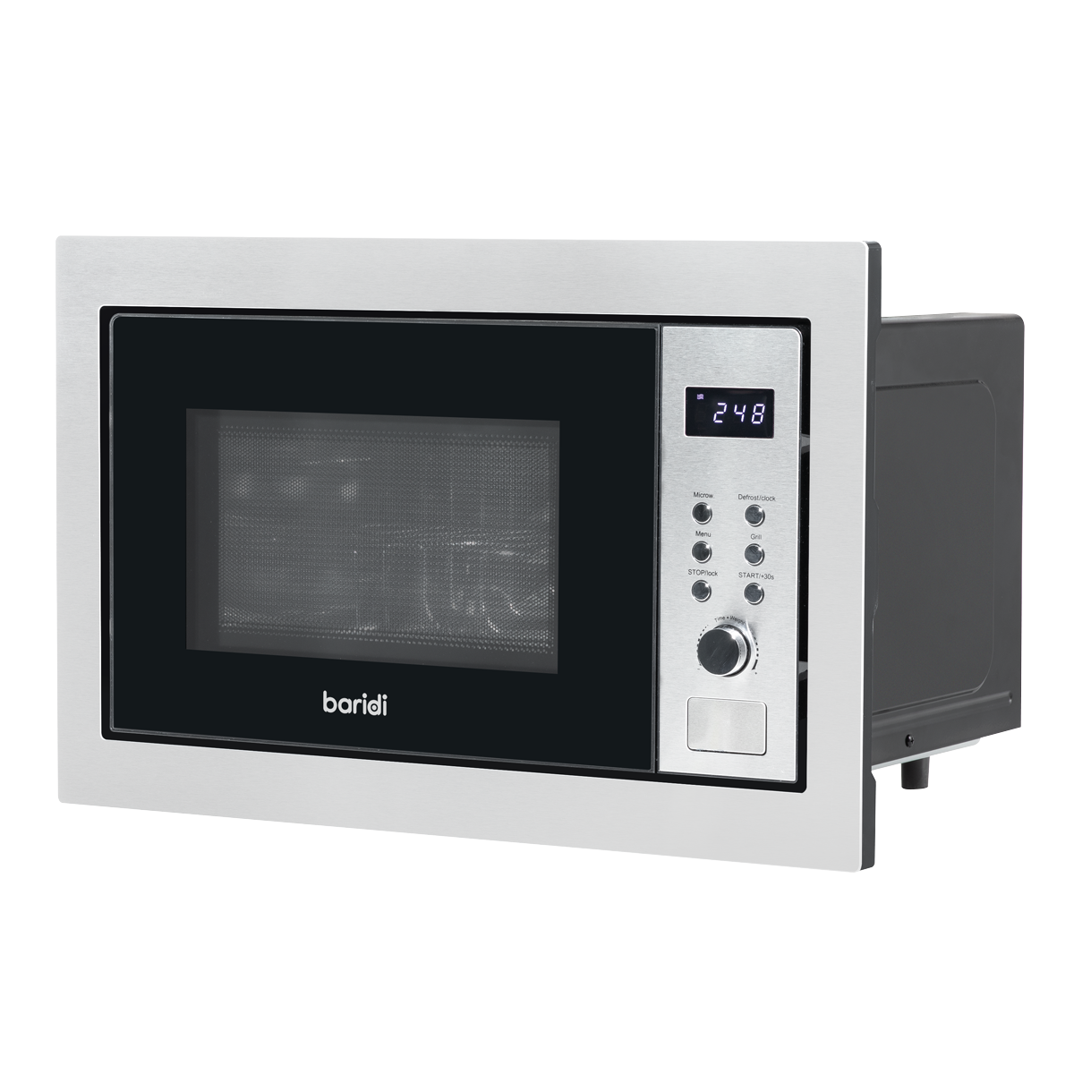 Integrated Microwave Oven with Grill 25L Capacity 900W - Stainless Steel DH197