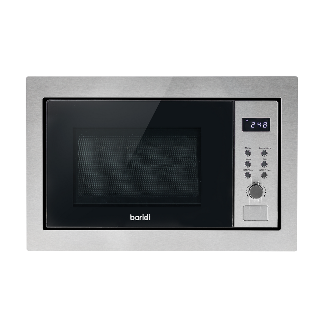 Integrated Microwave Oven with Grill 25L Capacity 900W - Stainless Steel DH197
