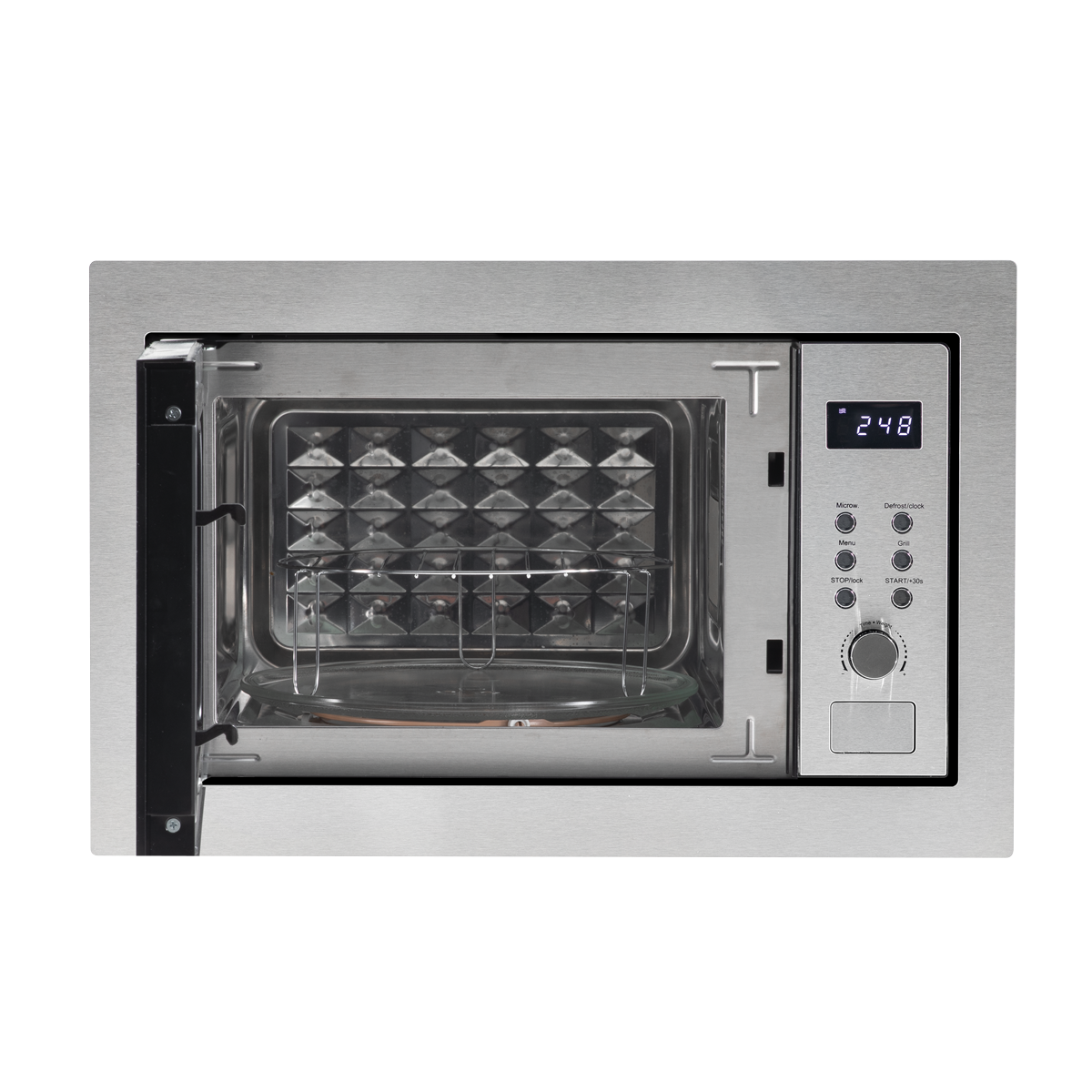 Integrated Microwave Oven with Grill 25L Capacity 900W - Stainless Steel DH197