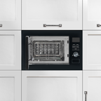 Integrated Microwave Oven with Grill 25L Capacity 900W - Black DH198