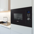 Integrated Microwave Oven with Grill 25L Capacity 900W - Black DH198