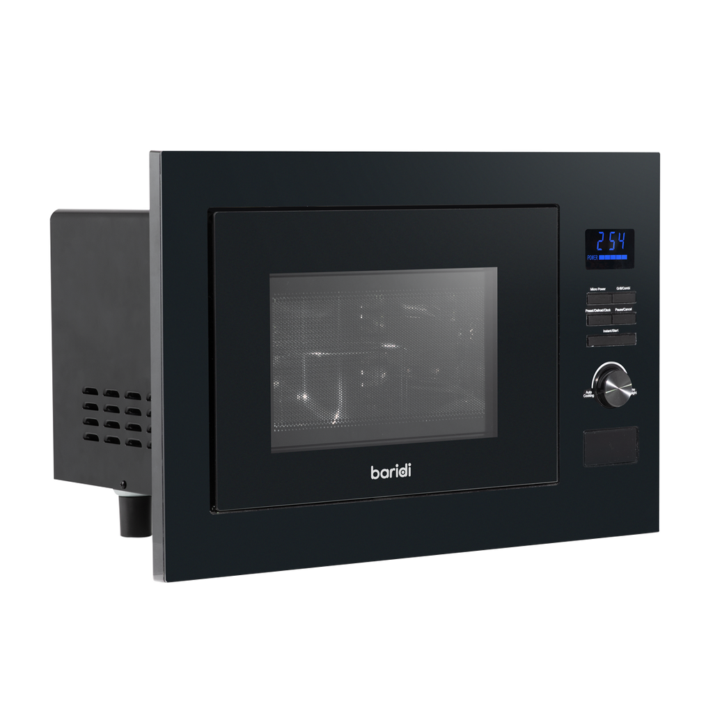 Integrated Microwave Oven with Grill 25L Capacity 900W - Black DH198