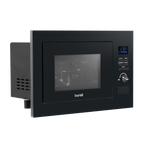 Integrated Microwave Oven with Grill 25L Capacity 900W - Black DH198
