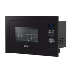 Integrated Microwave Oven with Grill 25L Capacity 900W - Black DH198