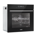 Integrated Fan-Assisted Electric Oven 60cm 72L Capacity - Black DH199