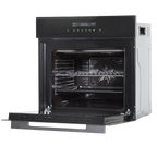 Integrated Fan-Assisted Electric Oven 60cm 72L Capacity - Black DH199