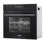 Integrated Fan-Assisted Electric Oven 60cm 72L Capacity - Black DH199