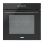 Integrated Fan-Assisted Electric Oven 60cm 72L Capacity - Black DH199