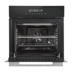 Integrated Fan-Assisted Electric Oven 60cm 72L Capacity - Black DH199
