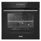 Integrated Fan-Assisted Electric Oven 60cm 72L Capacity - Black DH199