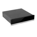 Integrated Warming Drawer 60cm - Black/Stainless Steel DH202