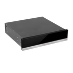 Integrated Warming Drawer 60cm - Black/Stainless Steel DH202