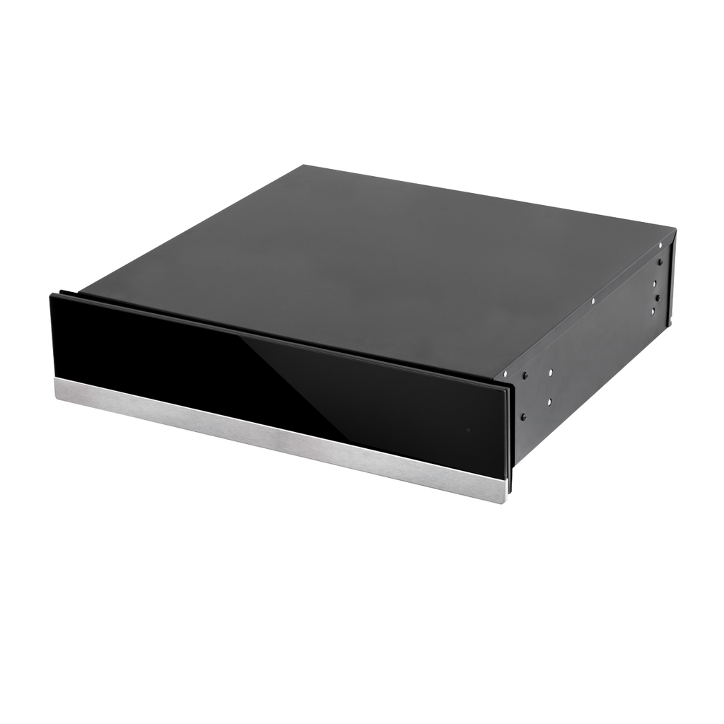 Integrated Warming Drawer 60cm - Black/Stainless Steel DH202