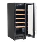 20 Bottle Slim Wine Fridge & Cooler 30cm DH203