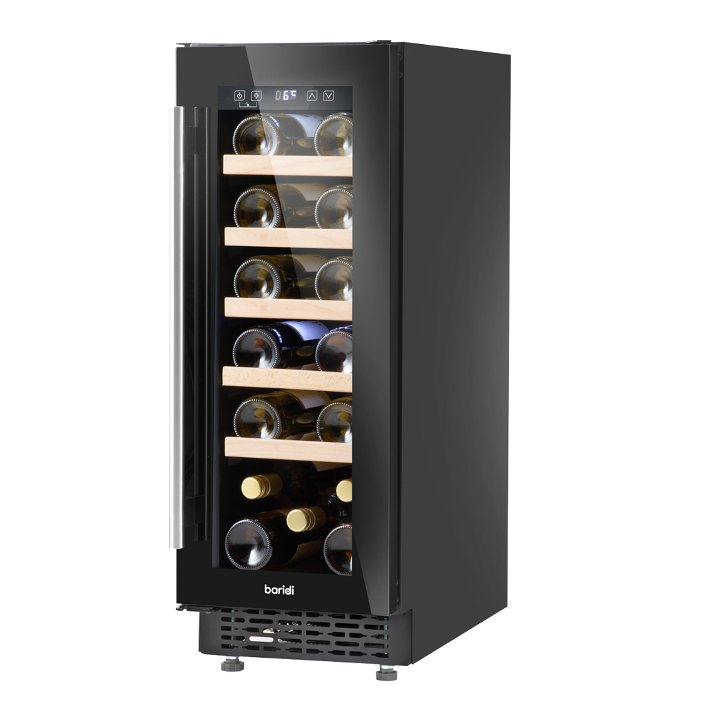 20 Bottle Slim Wine Fridge & Cooler 30cm DH203