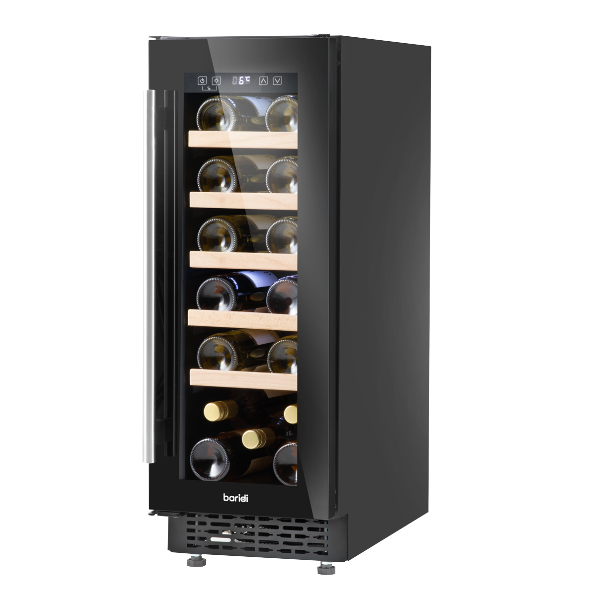 20 Bottle Slim Wine Fridge & Cooler 30cm DH203