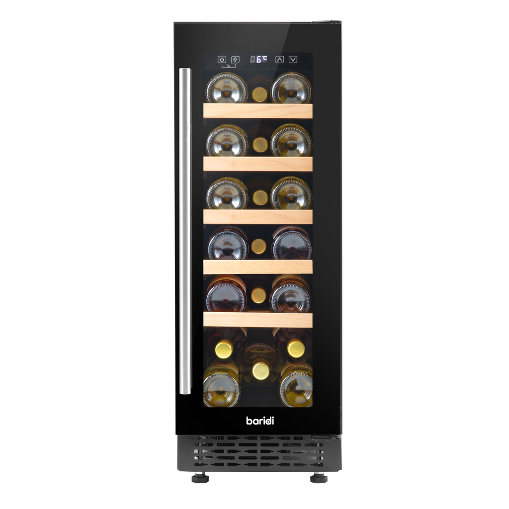 20 Bottle Slim Wine Fridge & Cooler 30cm DH203