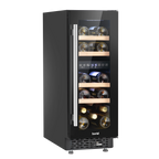 17 Bottle Slim Wine Fridge & Cooler 30cm DH204