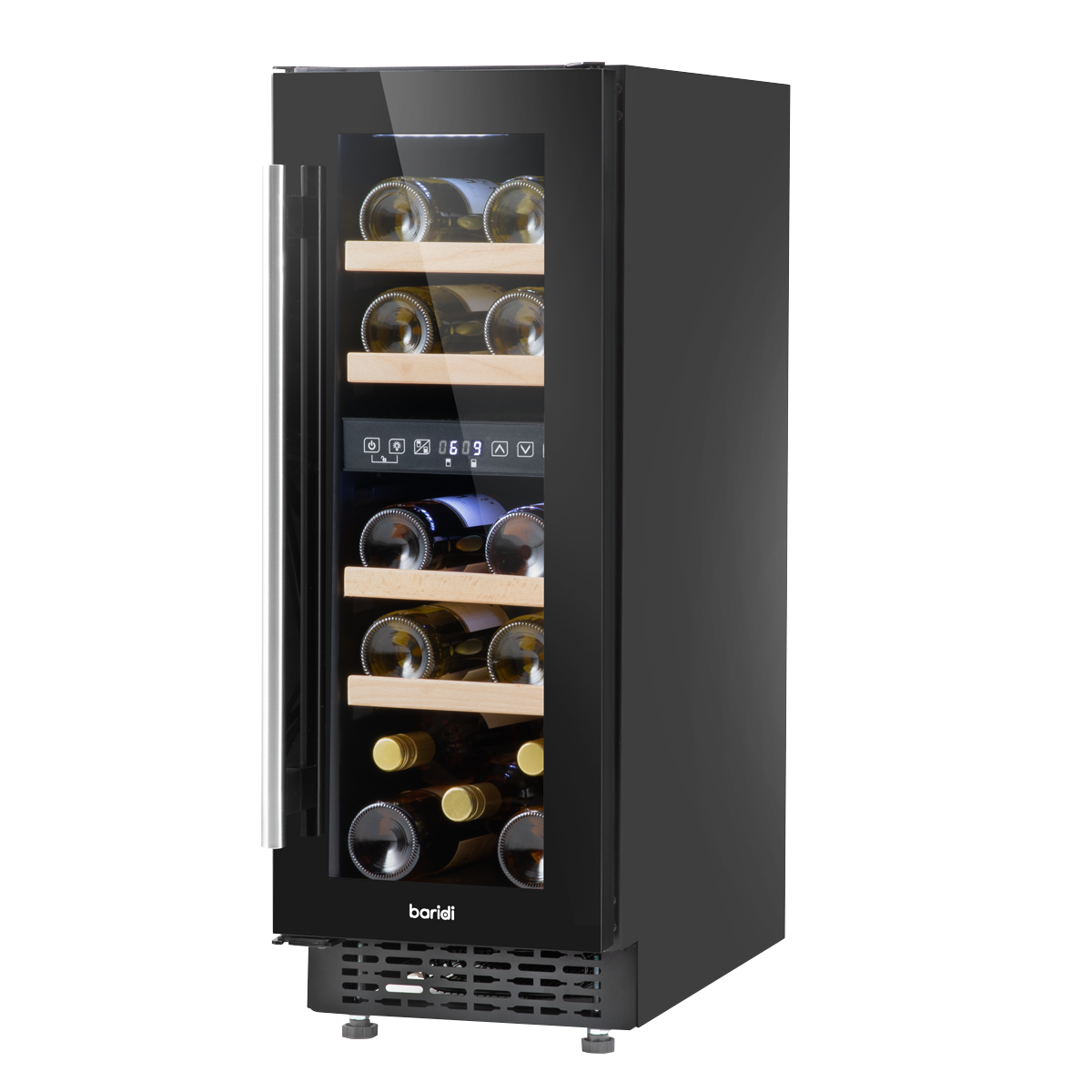 17 Bottle Slim Wine Fridge & Cooler 30cm DH204