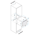 36 Bottle Wine Fridge & Cooler 60cm DH206