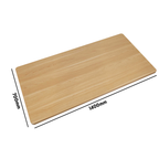 Rectangular Desktop 1400 x 700mm - Oak DH20