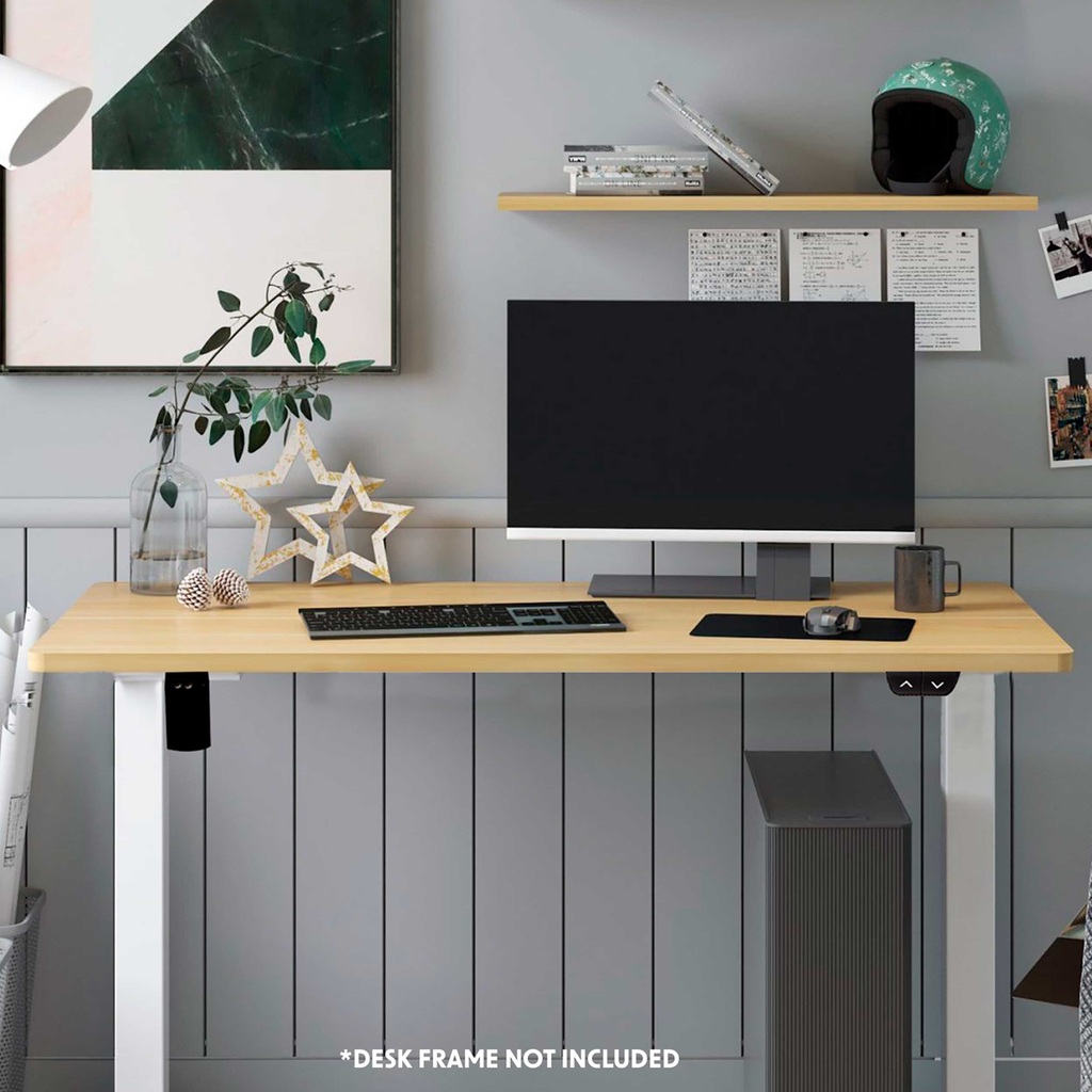 Rectangular Desktop 1400 x 700mm - Oak DH20