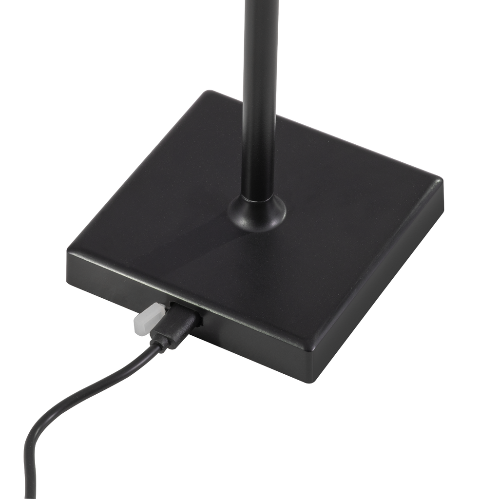 Rechargeable Table Lamp with RGB Colours - Black Frame DH212